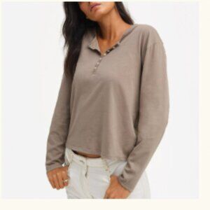 MATE the Label Organic Cotton Henley Tee